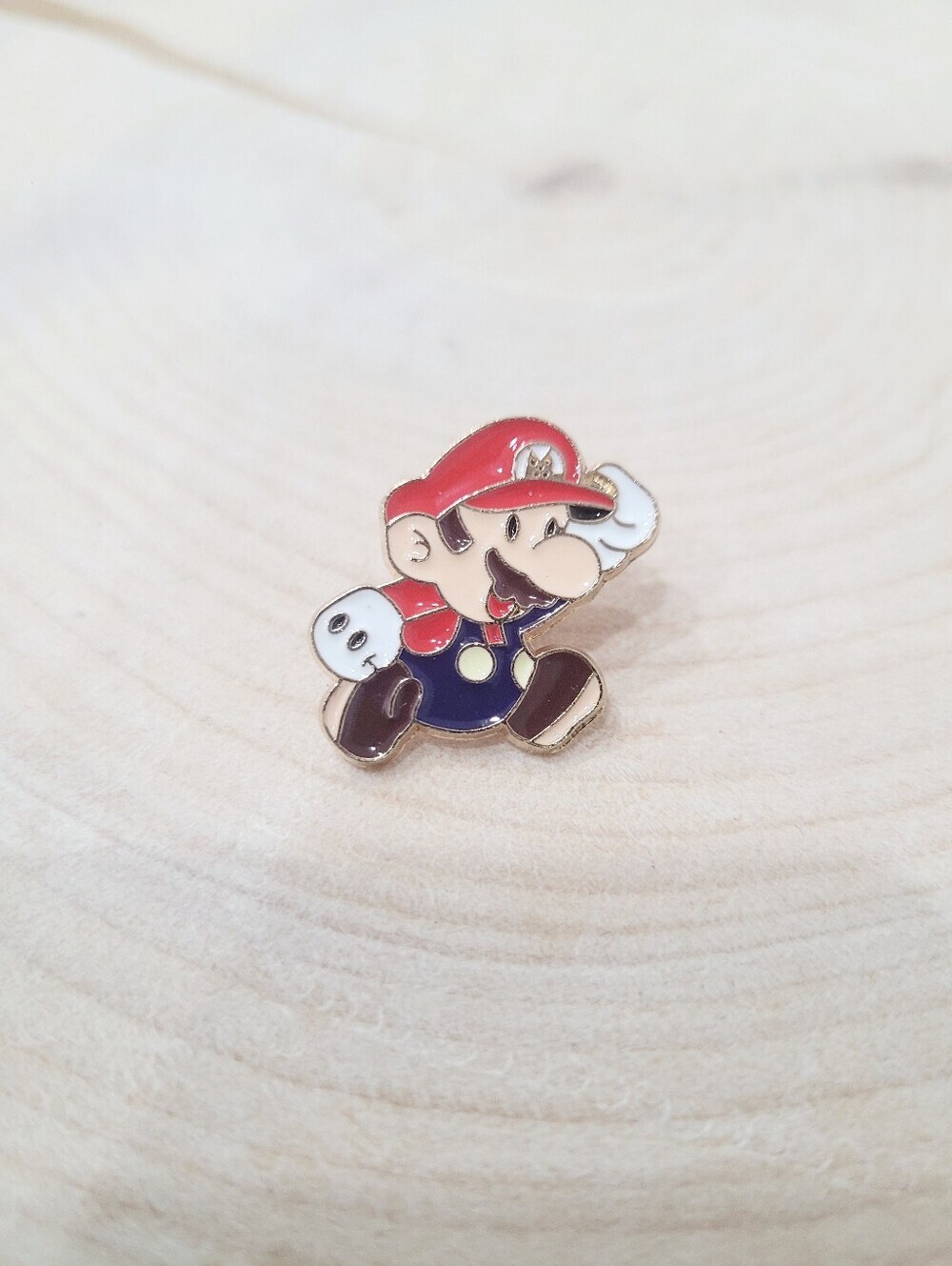 2/$20 Brand New Red Mario Jump Pin Brooch